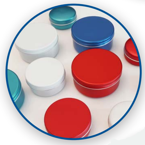 Colour Coated Jars and Lids